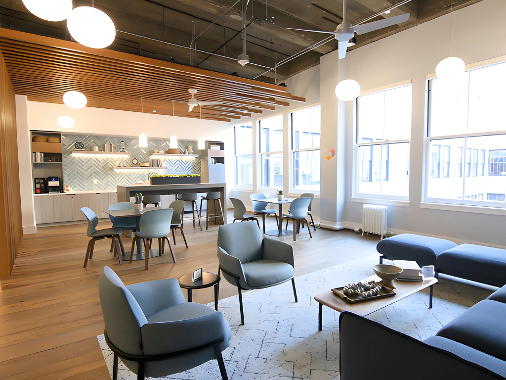 Mills Bulding lounge area