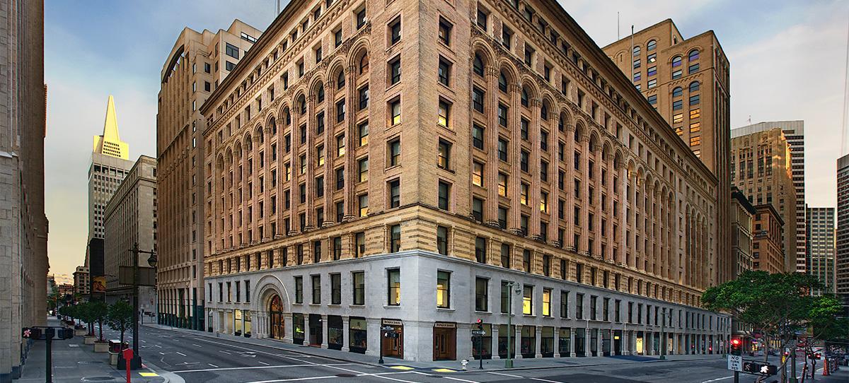 Of the first three steel frame buildings in San Francisco, only The Mills Building remains essentially indistinguishable from its original state.